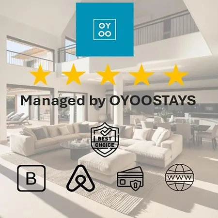 Infinity Blue Luxury Flat By Oyoostays Apartment *