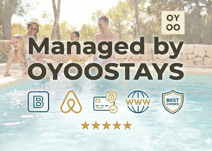 Apartment Infinity Blue Groundfloor Apt, Beachfront, Heated Pool - By Oyoostays *